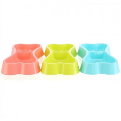 Best price good design bone shaped bowl pet